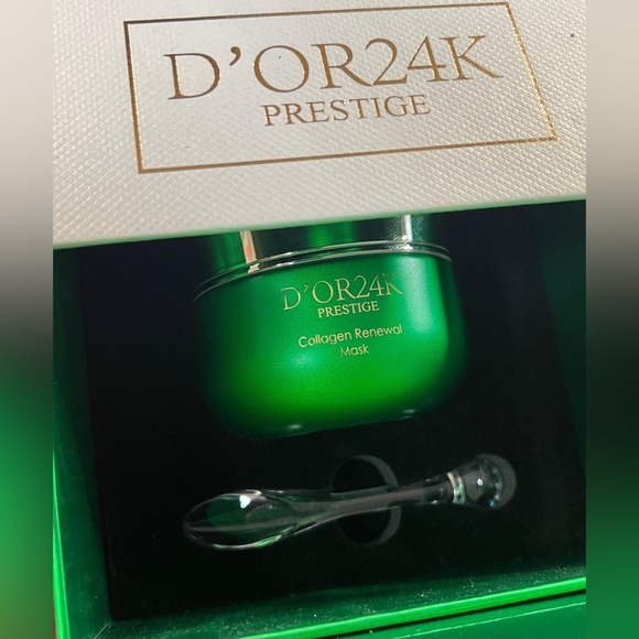 D’OR24K PRESTIGE COLLAGEN RENEWAL MASK FULL SIZE NEW LUXURY SKIN CARE HYDRATION - Picture 4 of 17